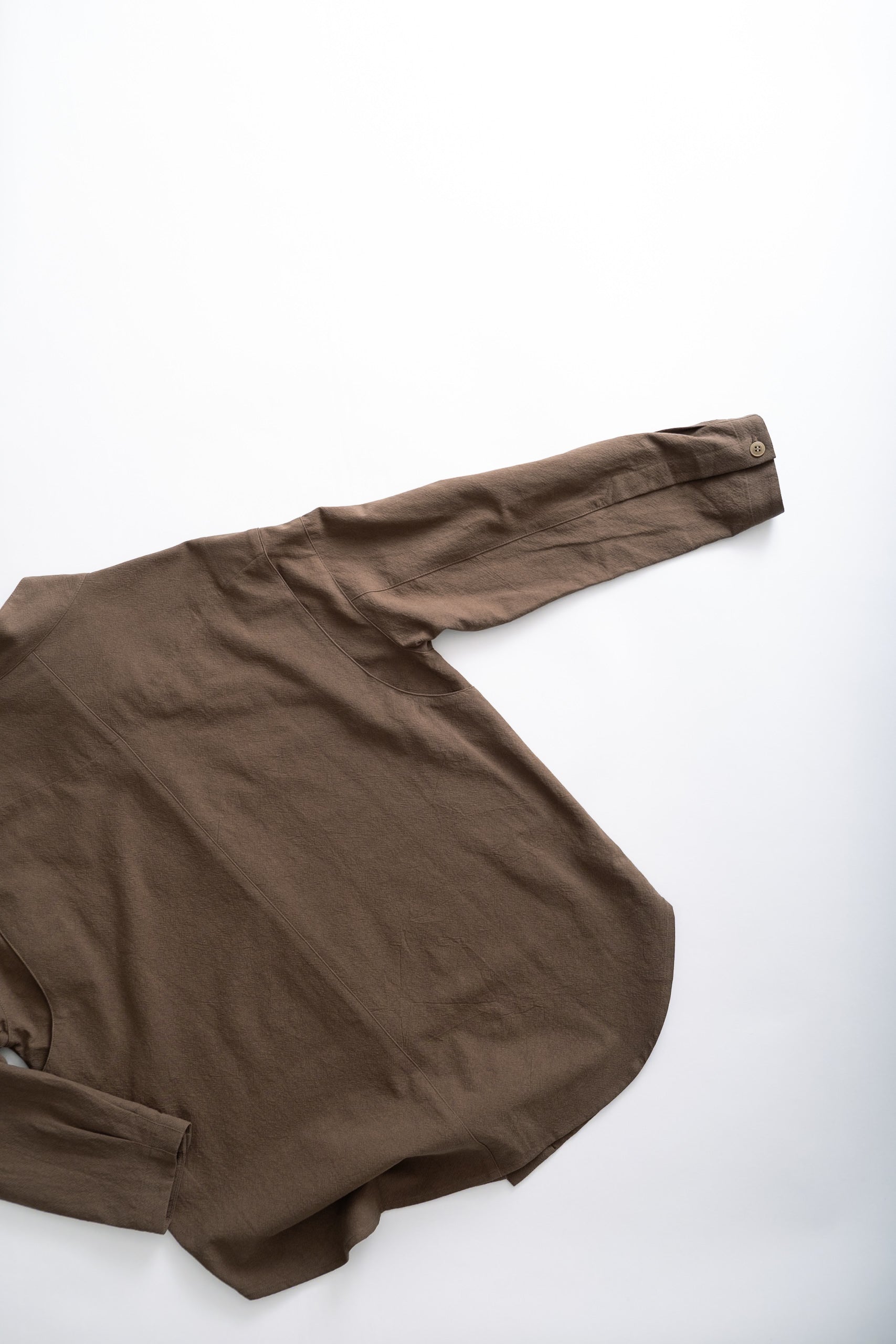 TENET BLOUSON SHIRT - BROWN